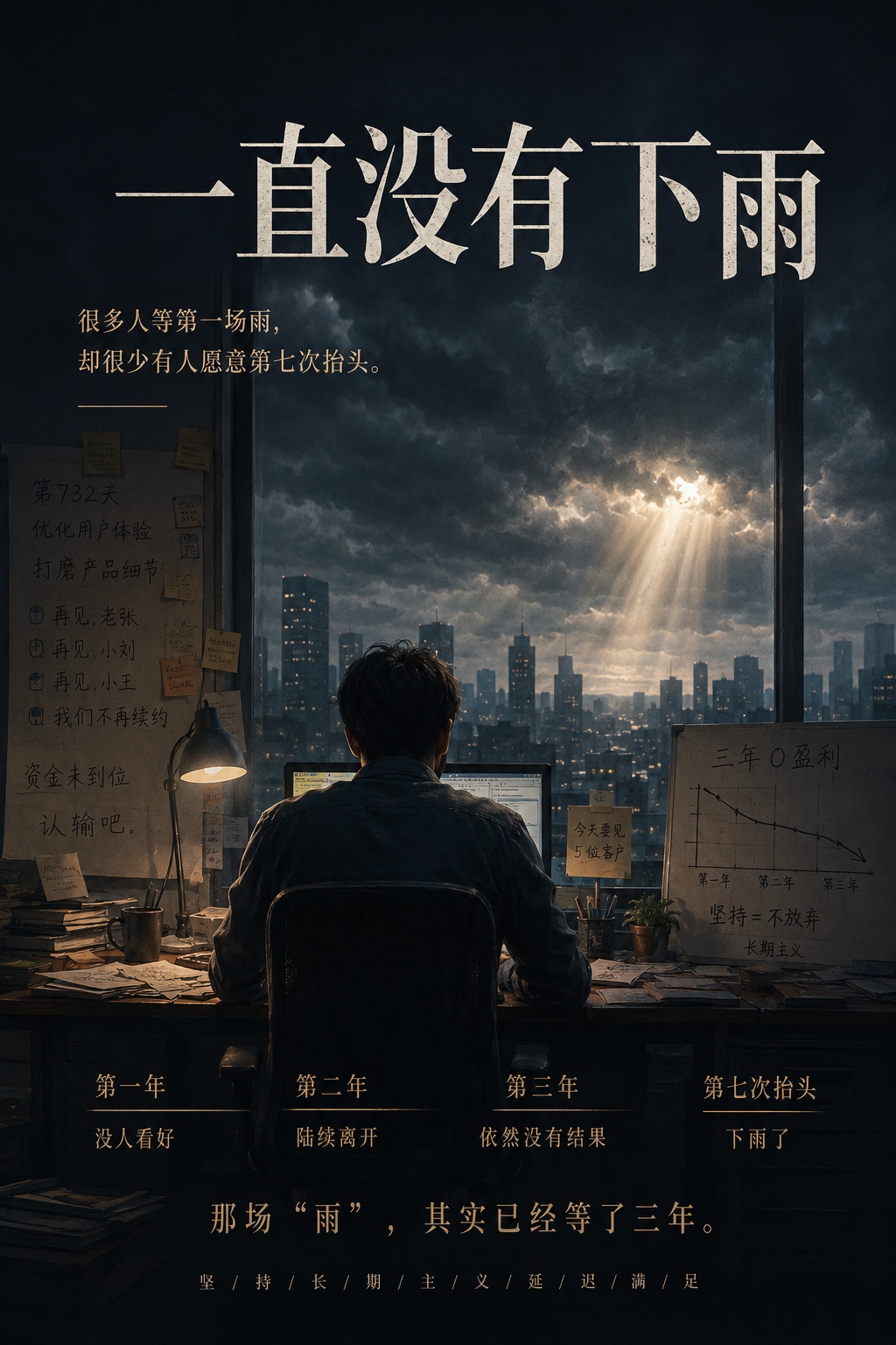 《一直没有下雨》封面